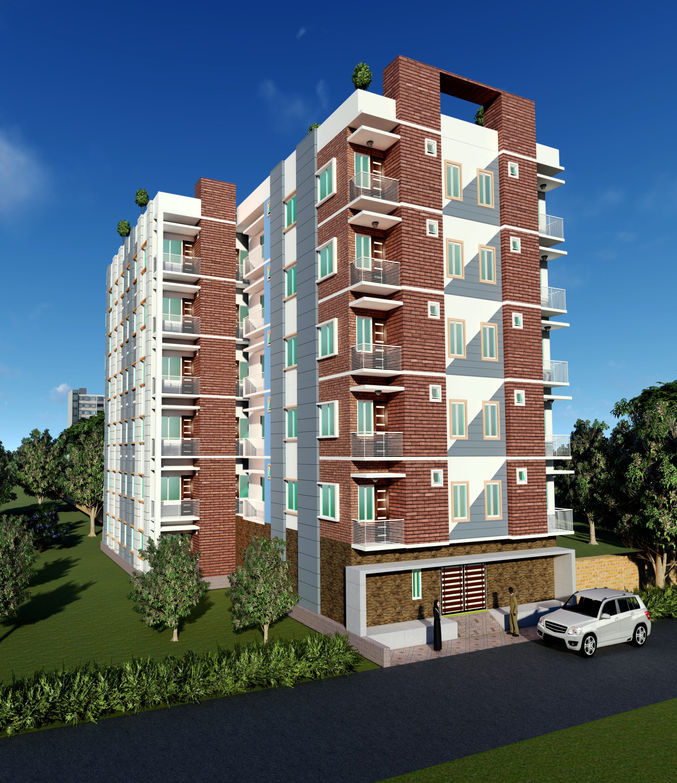 Mst.Lipiara Begum & Gung, 6 story residential building Karim Box Lane Komlapur, Kushtia .